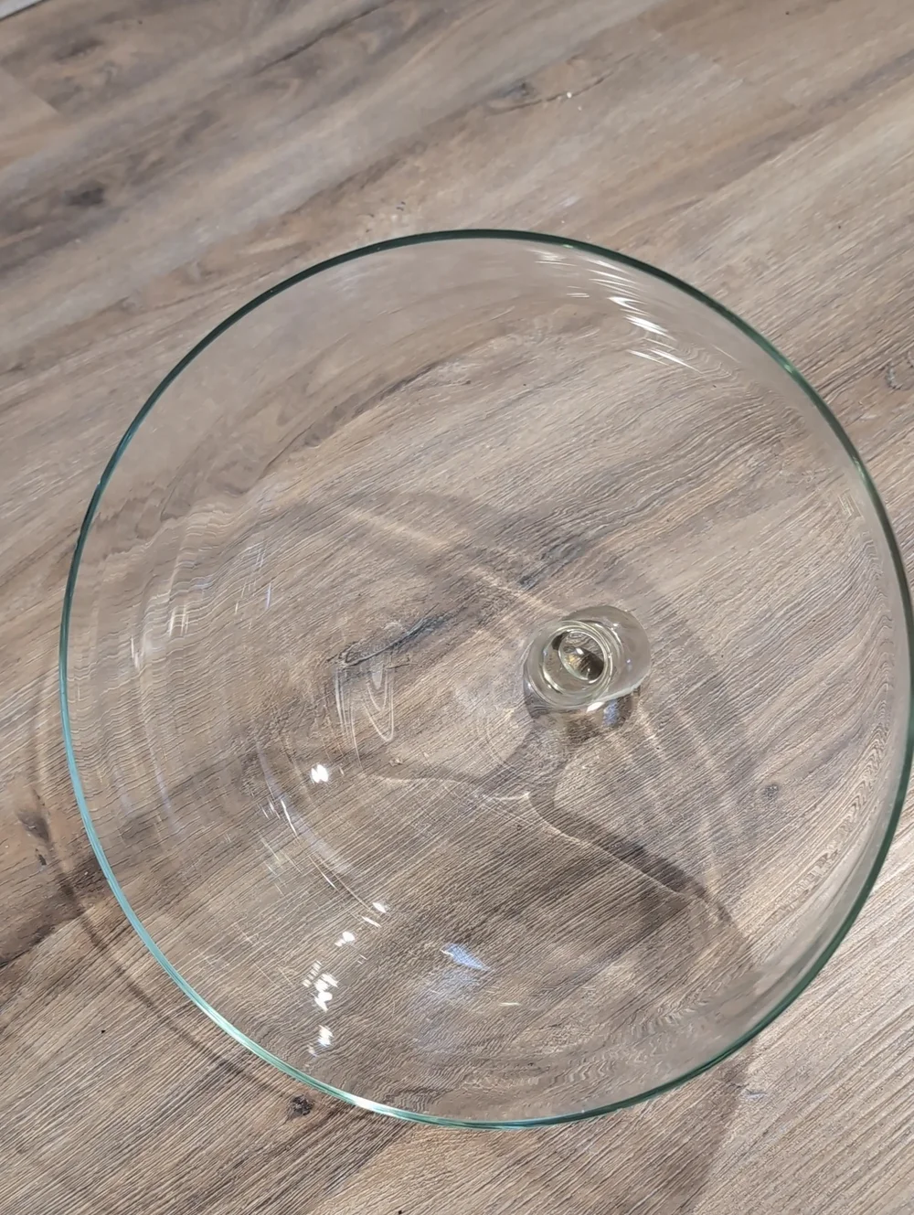 Cake Dome Clear Glass 10